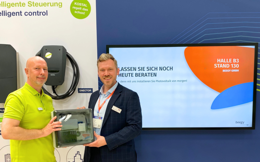 beegy und KOSTAL bündeln Kompetenzen auf der Intersolar
